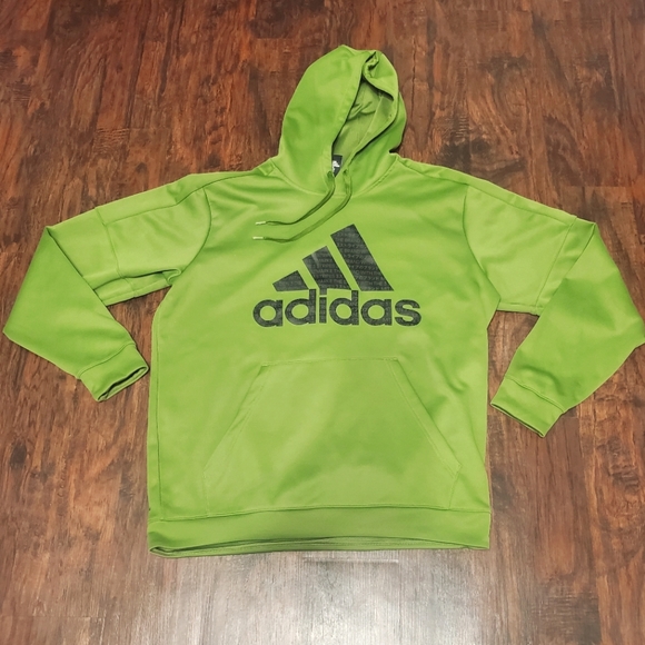 adidas Other - Adidas Green Hoodie Mens Size XL 100% Polyester